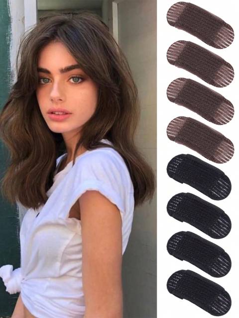 4 Pcs Bump It Up Inserts Hair Clip Invisible Hair Volume Base Pads Hair Styling Accessories Tool For Women