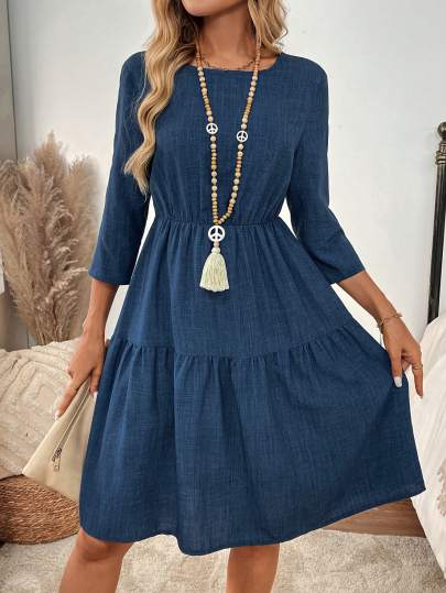 ROSE Fall DressesWomen's Dress - Suitable For Teaching, Work, Business And Casual Wear, Suits, Business Casual