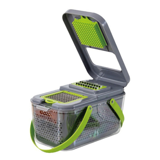 22-Piece Kitchen Vegetable Chopper & Slicer with Storage Box – Multifunctional Cutter Set